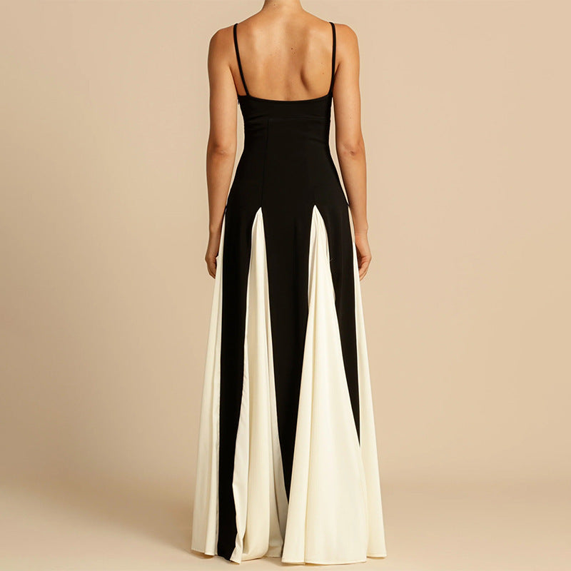 Morelly Contrast Maxi Dress