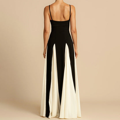 Morelly Contrast Maxi Dress